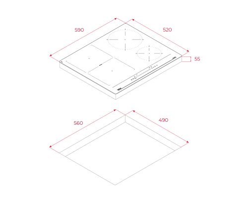 Индукционная варочная панель Teka IBF 64200 S